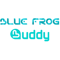 blue frog buddy