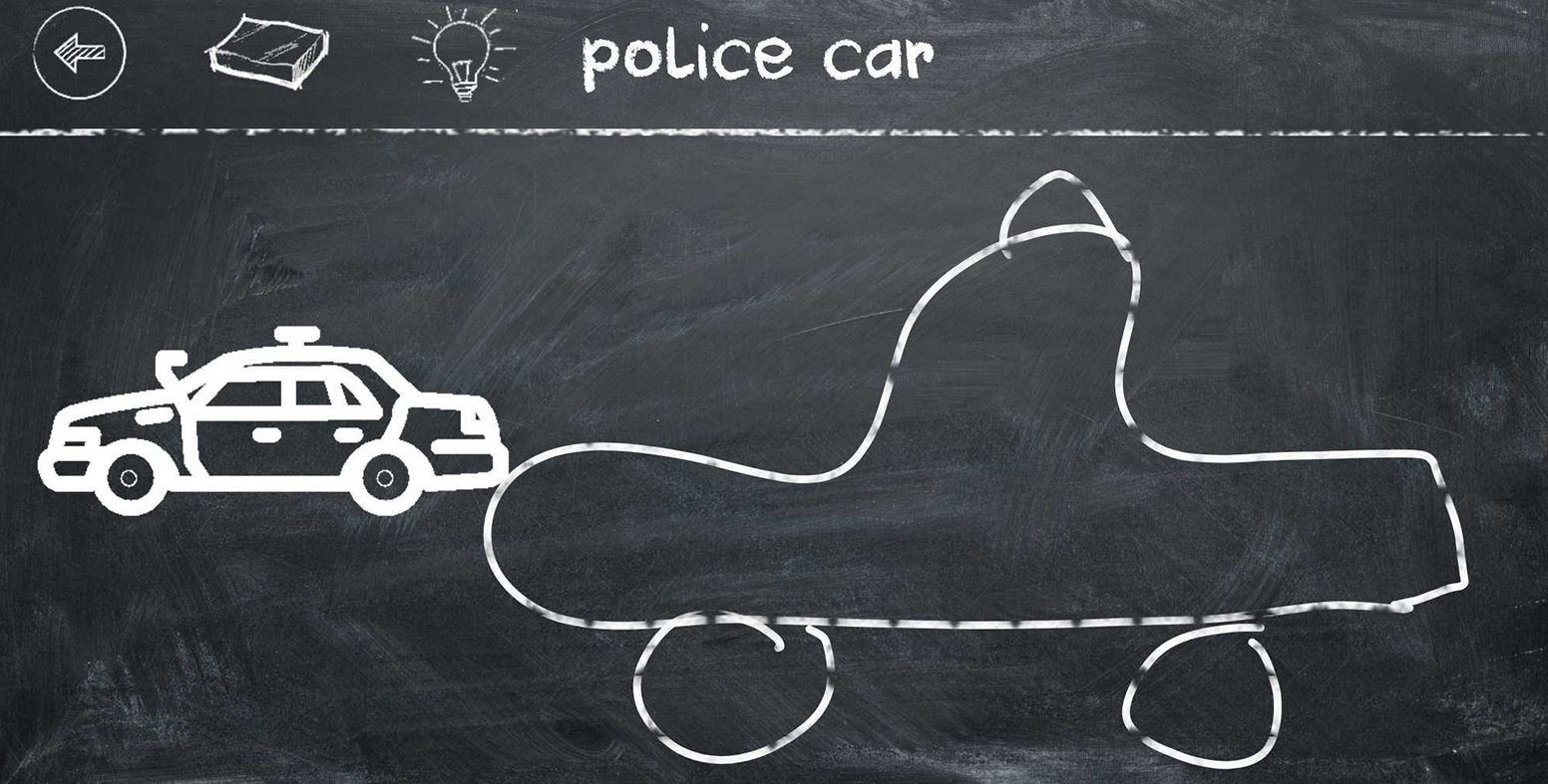 quick draw police car