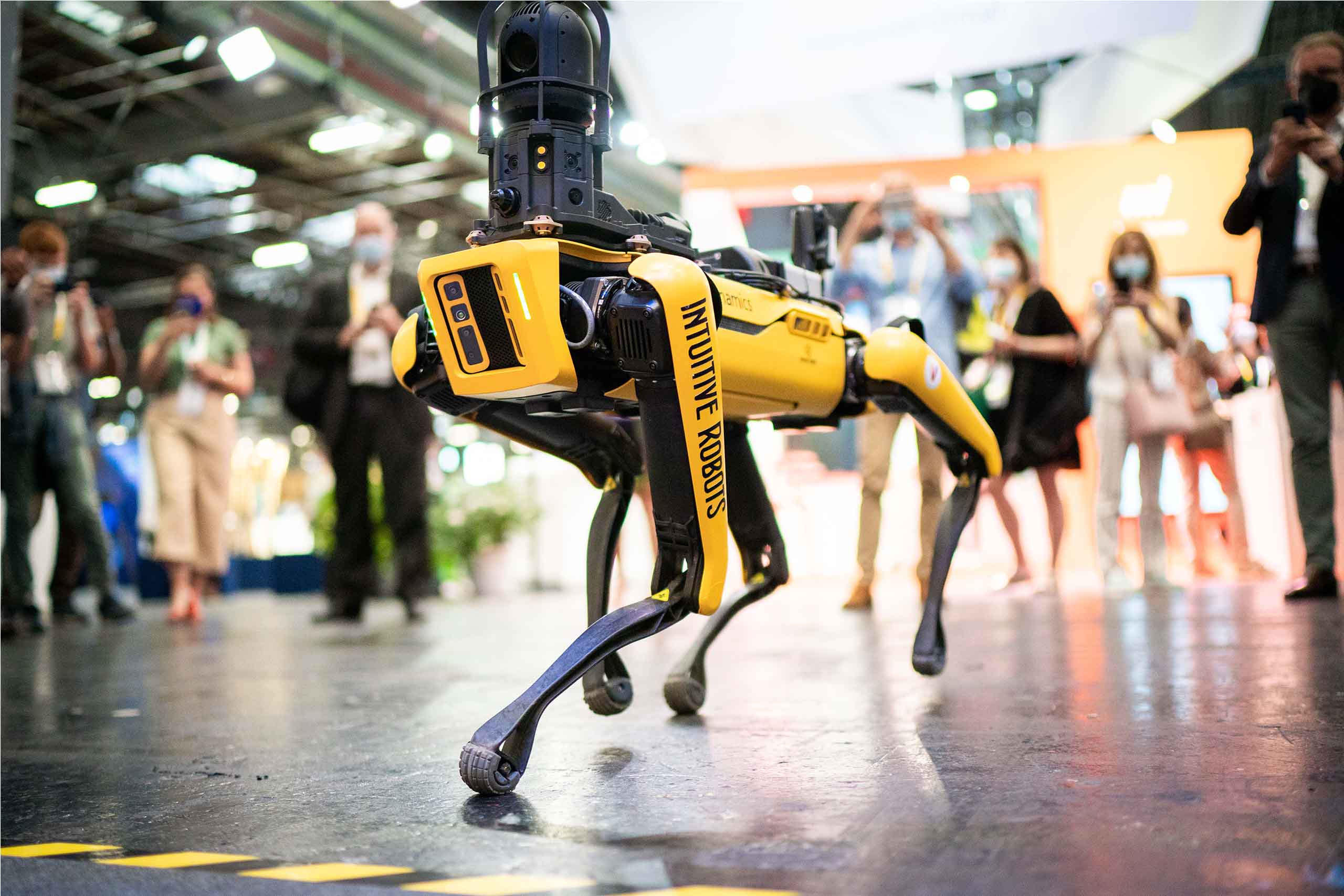 boston dynamics spot robot vivatech