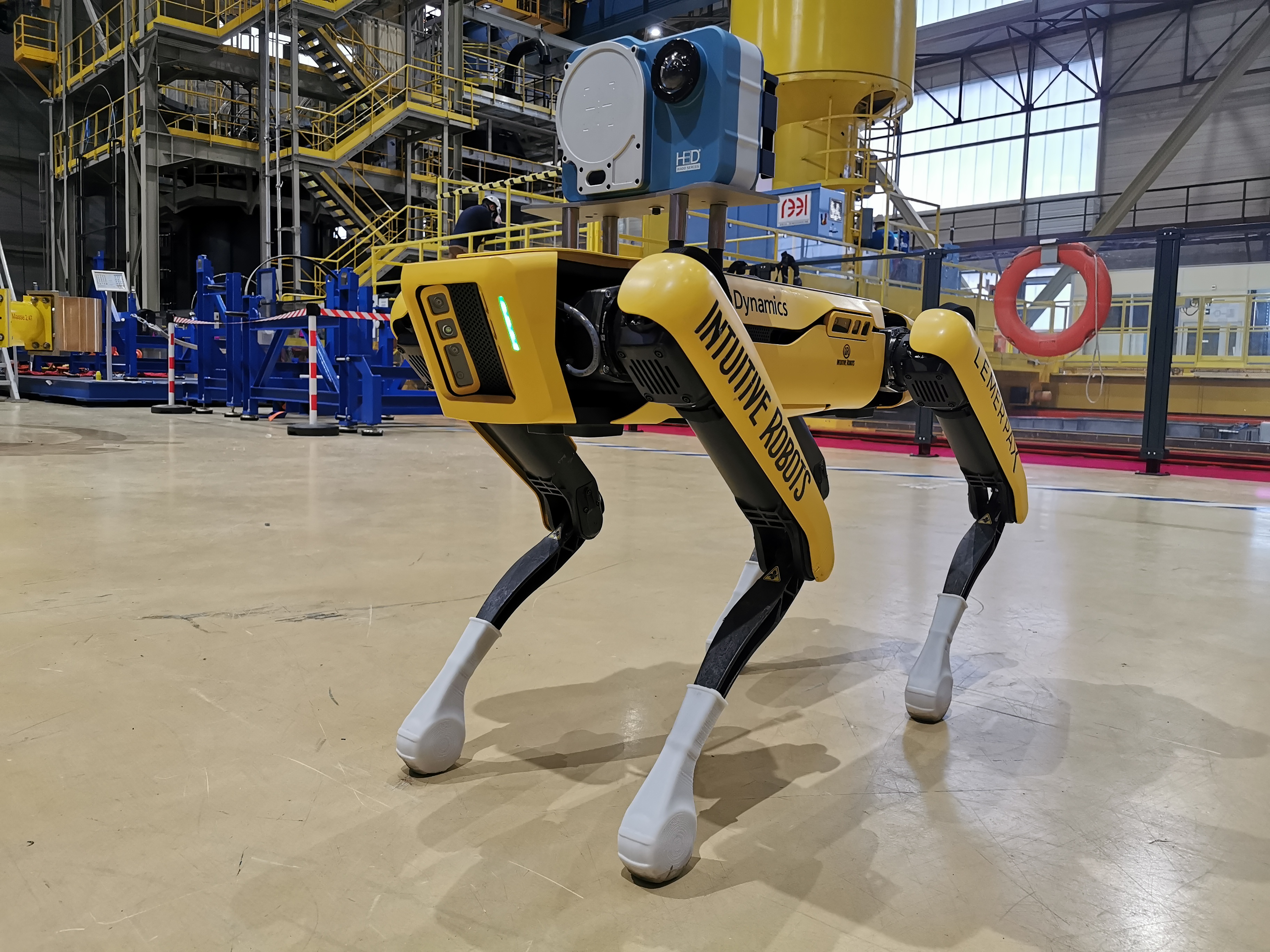 spot robot nuclear aramis
