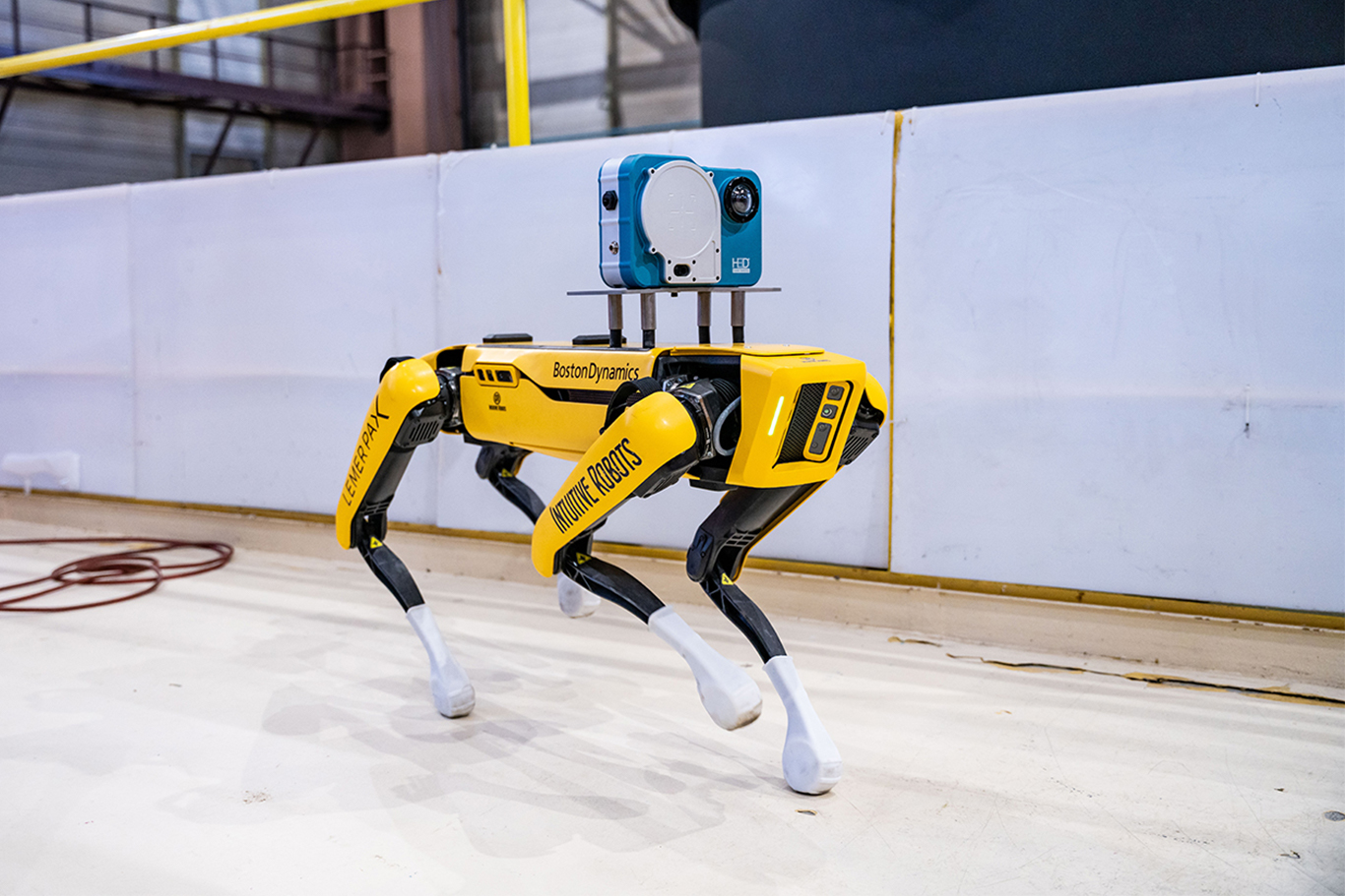 intégration payloads robot spot