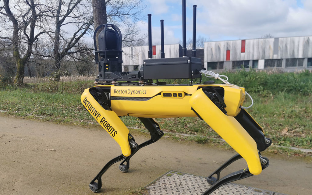 rajant ES1 spot robot