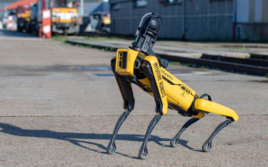 location robot spot boston dynamics