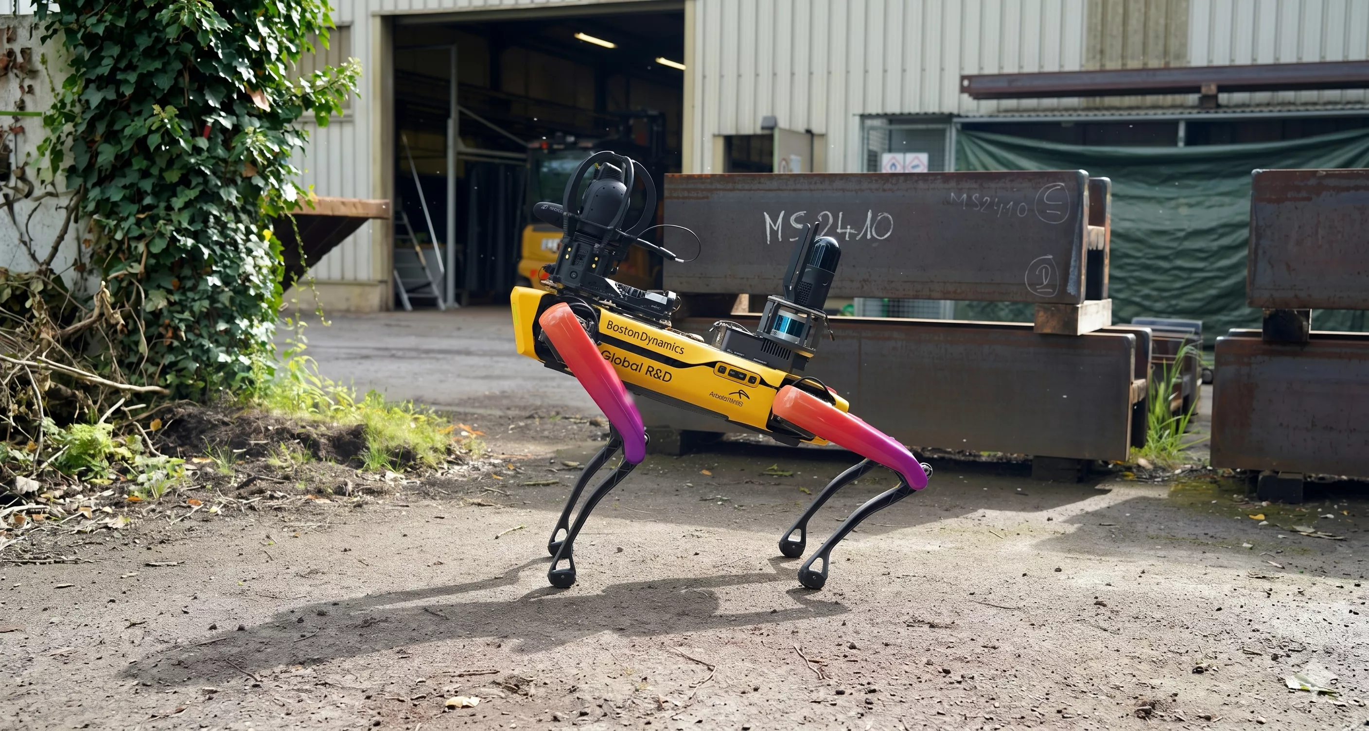 arcelormittal spot robot